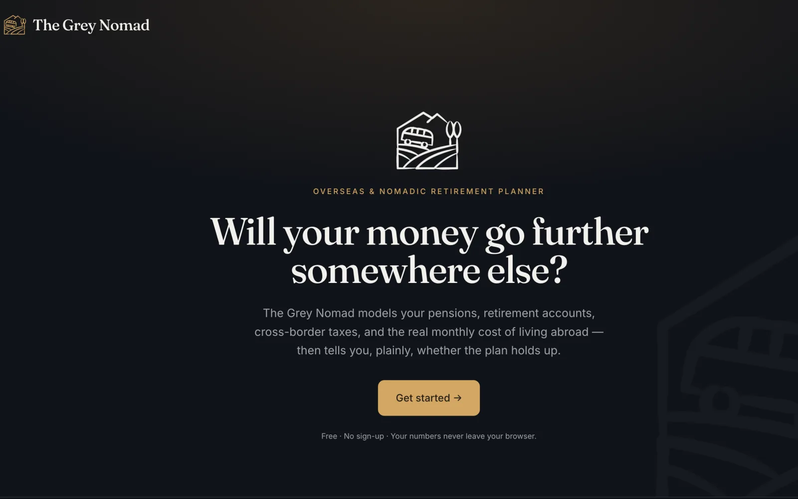 The Grey Nomad homepage